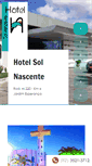 Mobile Screenshot of hotelsolnascentearapiraca.com.br